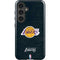 NBA Los Angeles Lakers Black Primary Logo Galaxy S25 Impact Case